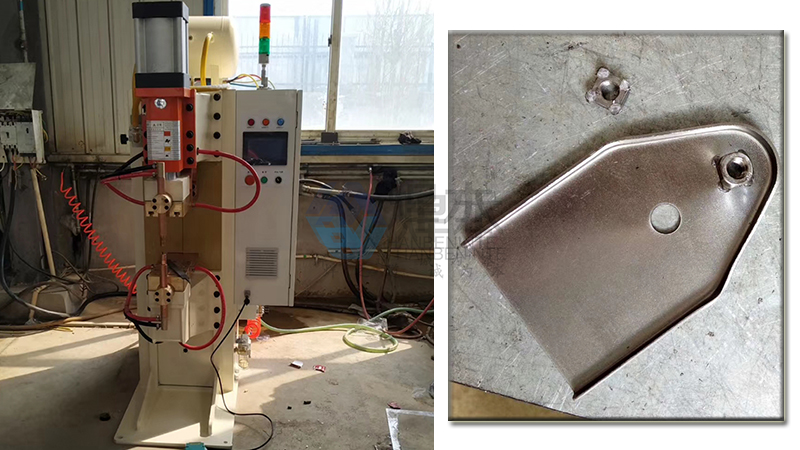 焊本濰坊調試中頻點焊機1