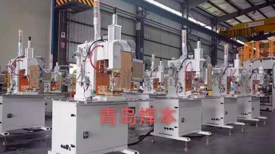 青島焊本銅片銅線中頻點焊機